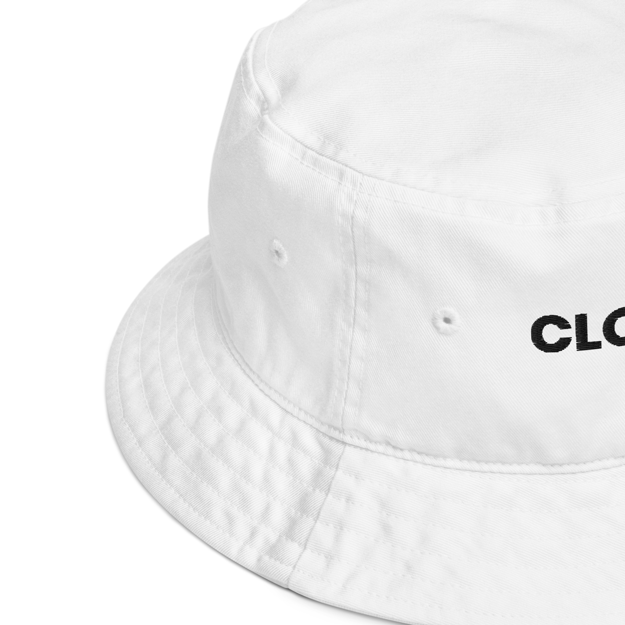 CLOUD AND FIRE Typeface Organic Bucket Hat