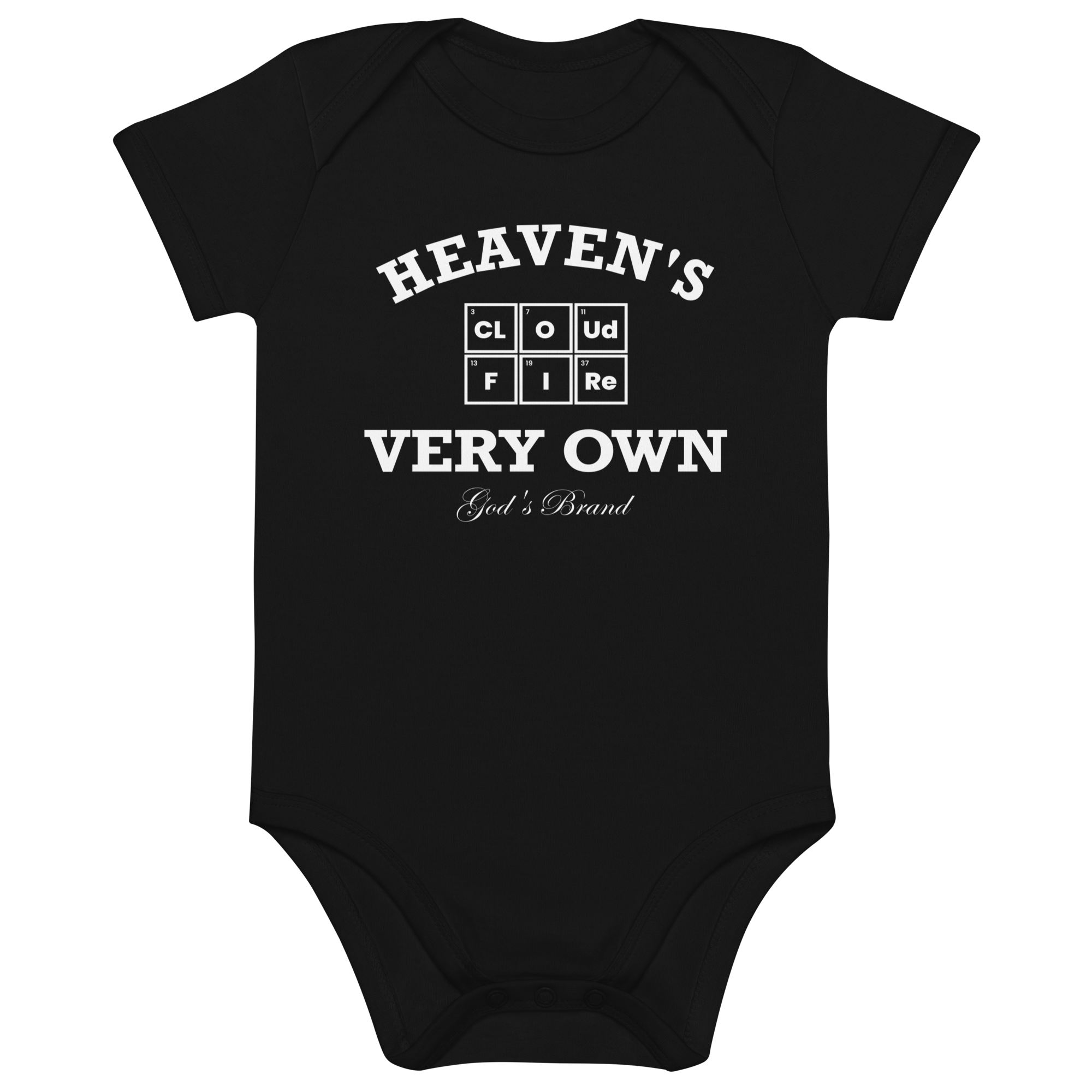 Heaven's Very Own God's Brand - Organic Cotton Baby Bodysuit