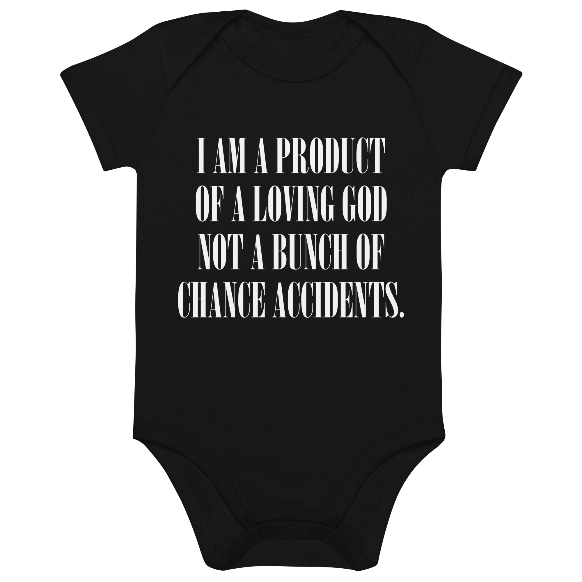 A Product of God - Organic Cotton Baby Bodysuit