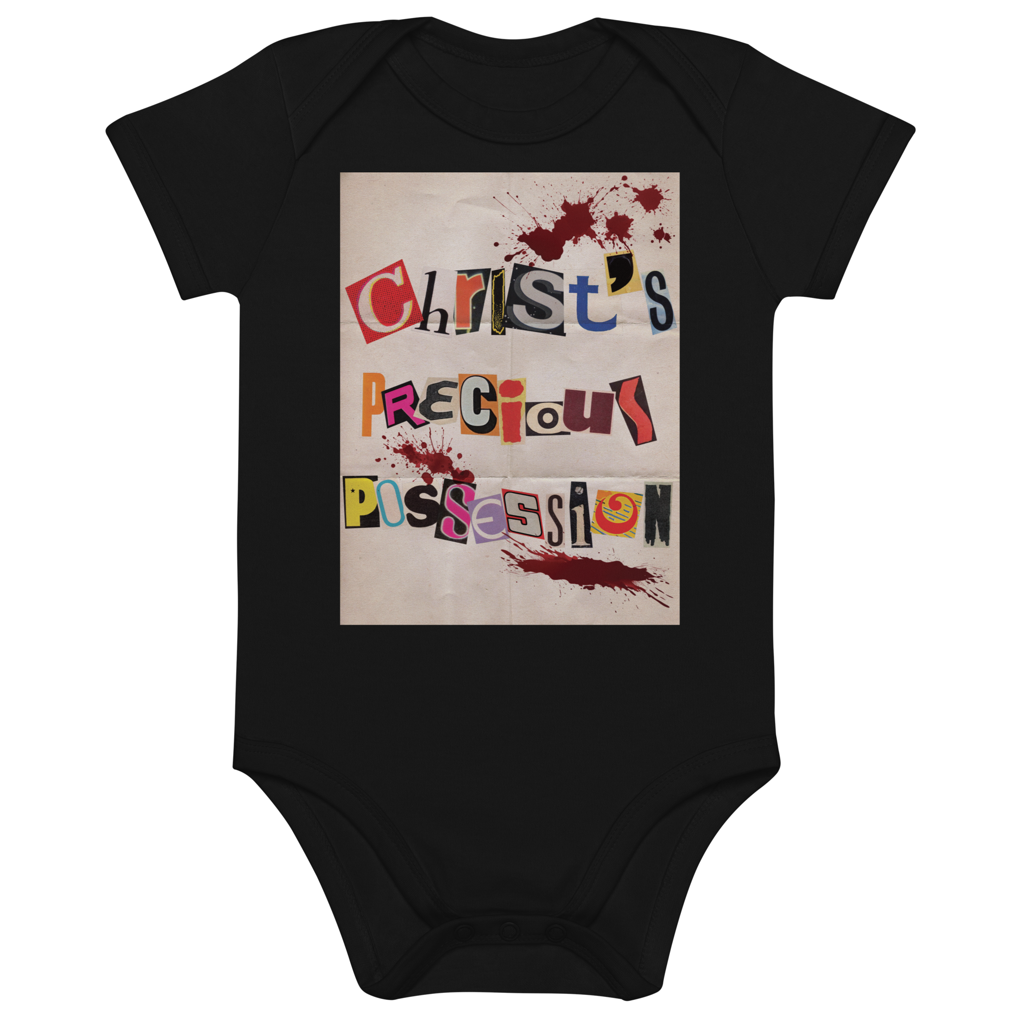 Crist's Precious Possession - Organic Cotton Baby Nodysuit