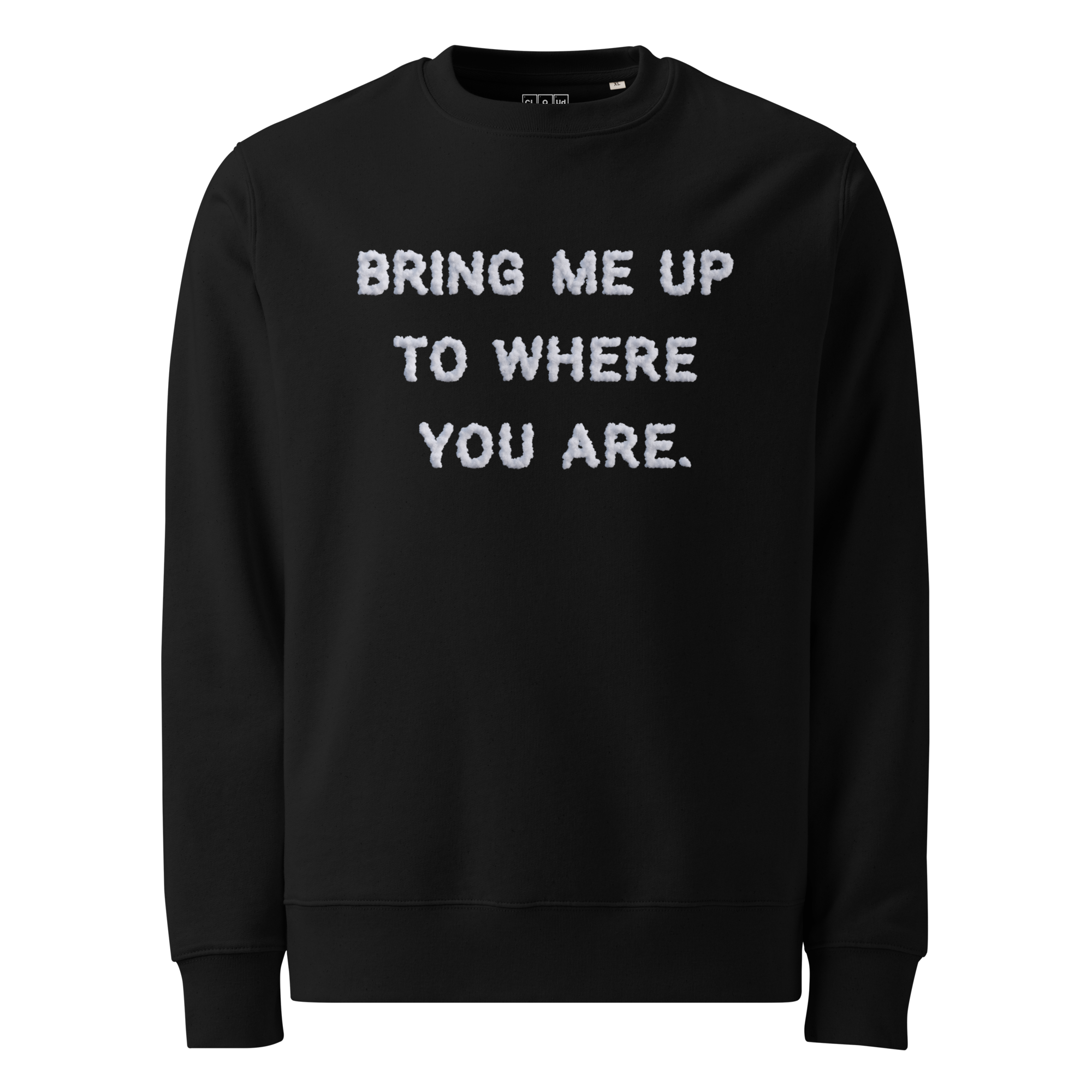 Bring Me Up to Where You Are - Unisex Eco Sweatshirt