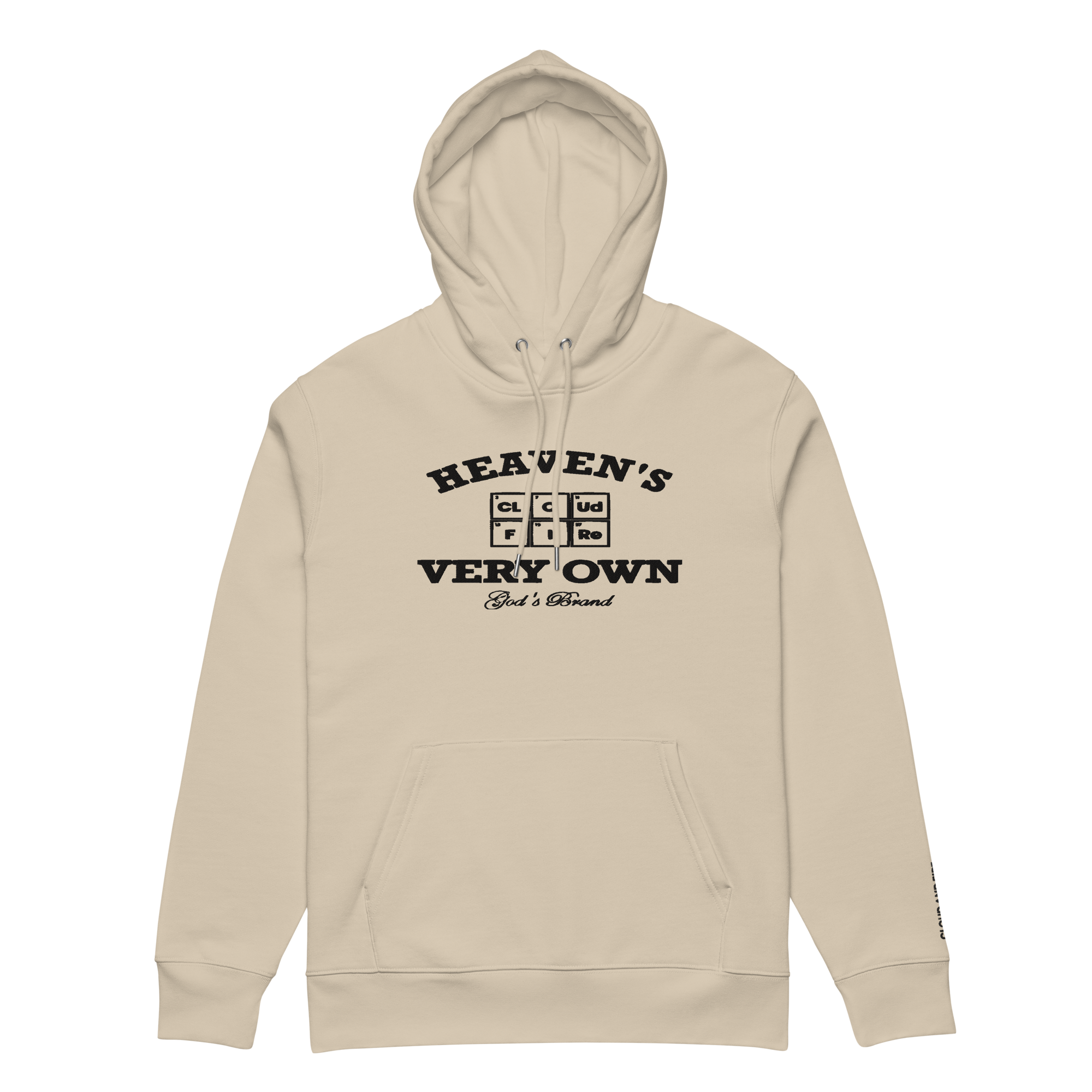 Heaven's Very Own God's Brand (embroidered) - Unisex Essential Eco Hoodie