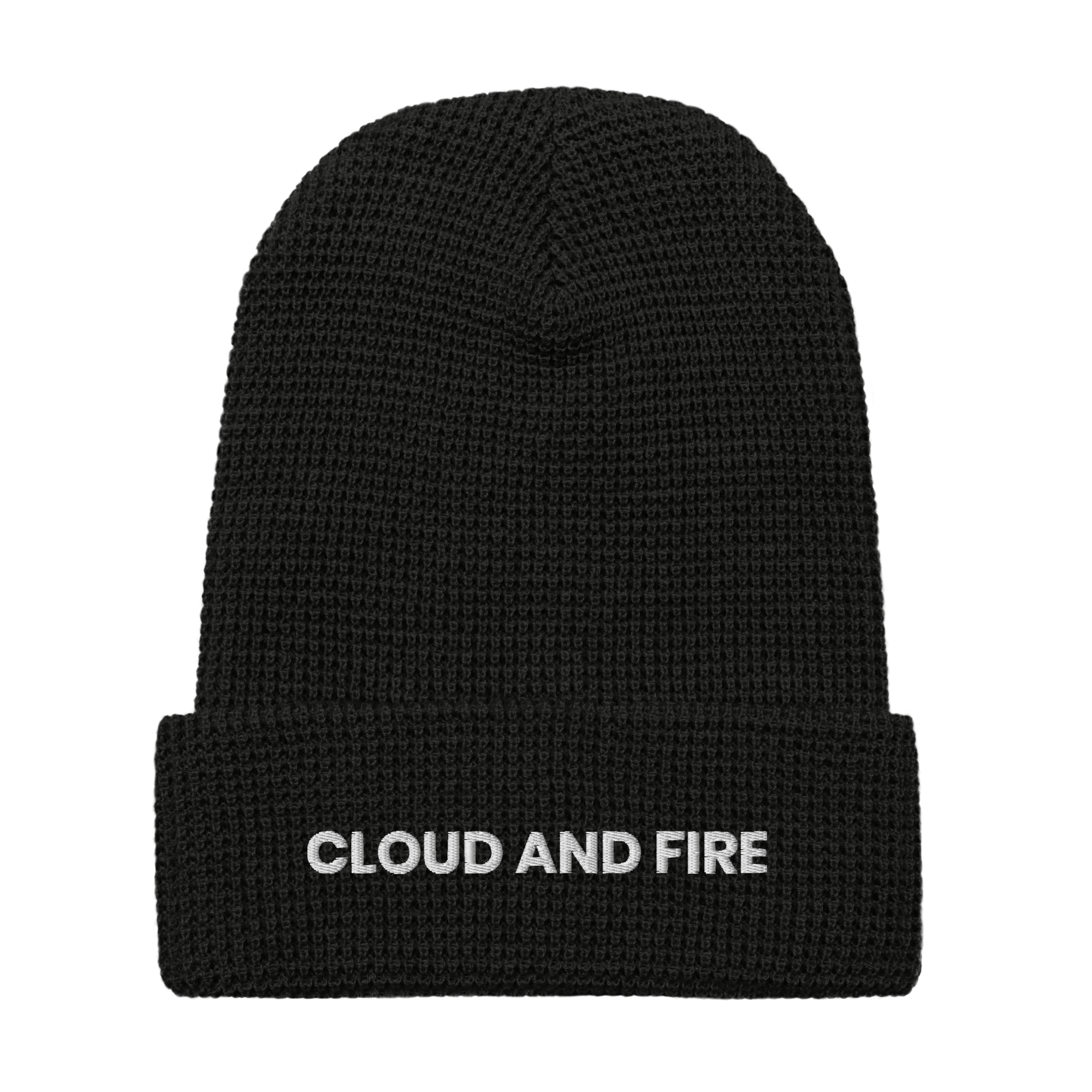 CLOUD AND FIRE Typeface Waffle Beanie