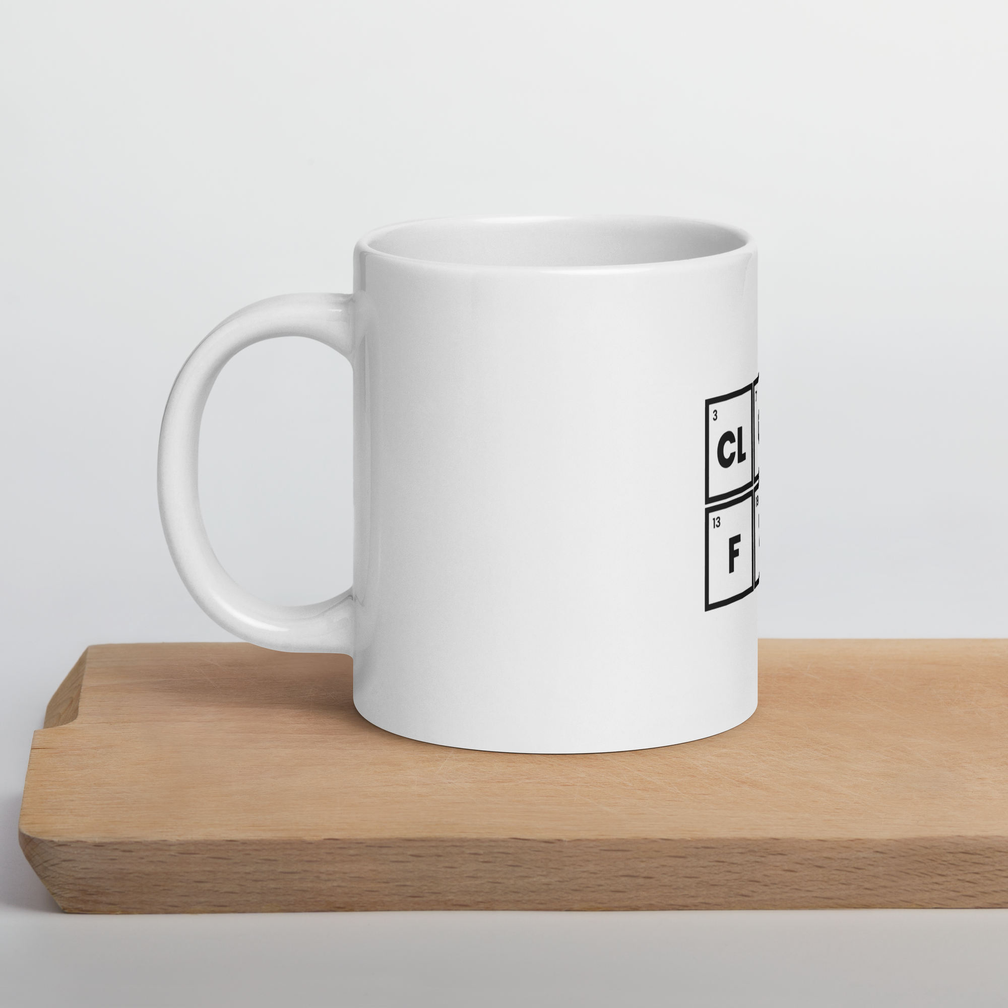 White Glossy Mug